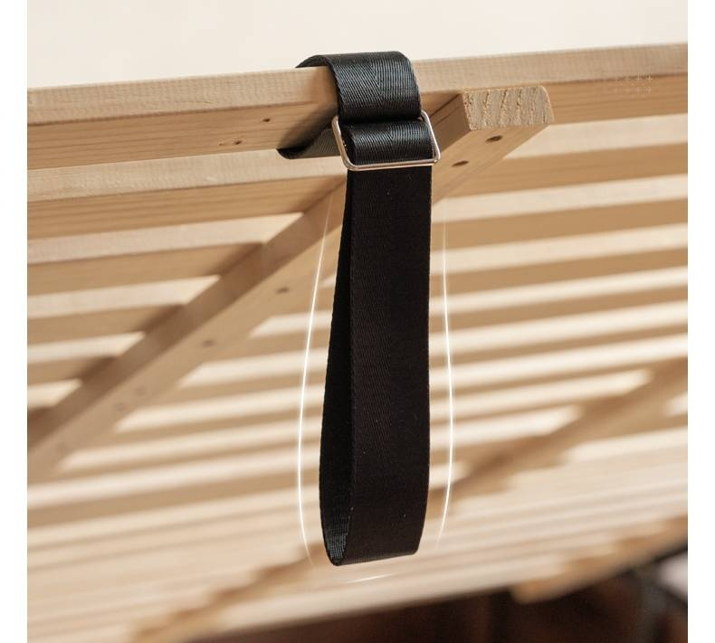 Black Walnut Solid Wood Italian Light Luxury Platform Bed, Headboard-Free Box Bed