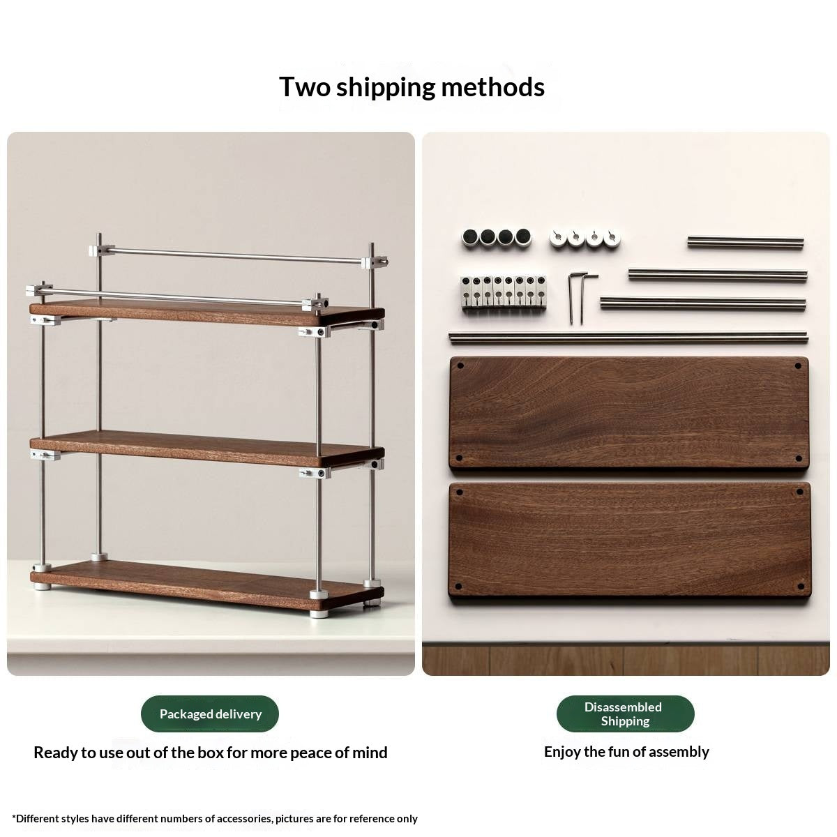 Sapele Solid Wood Multi Layer Storage Rack Antique Style