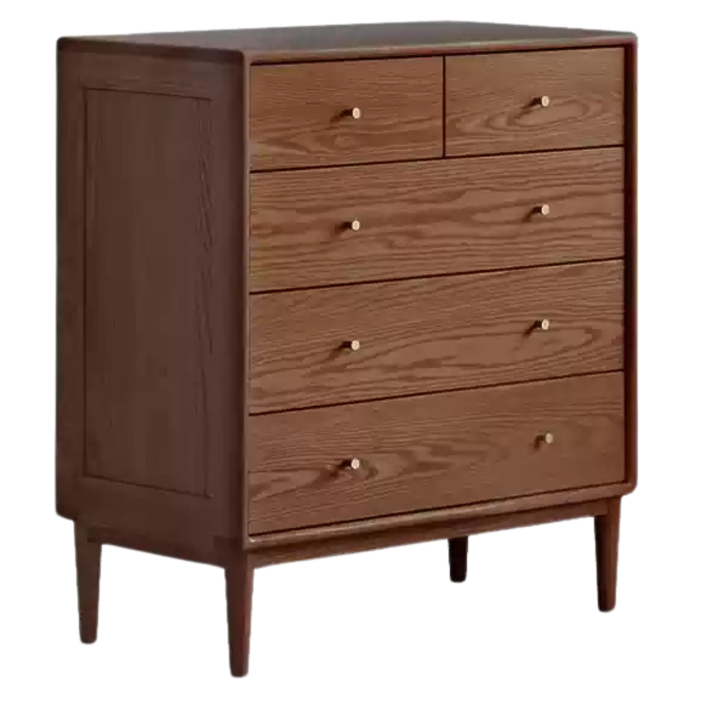 Oak Solid Wood Modern Chest of Drawers