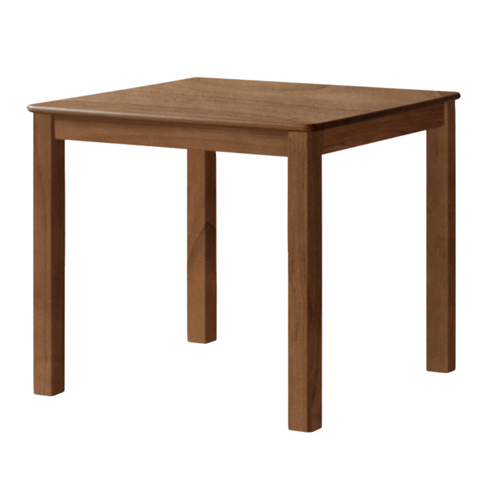 Solid Rubberwood, Oak Solid Wood Square Dining Table