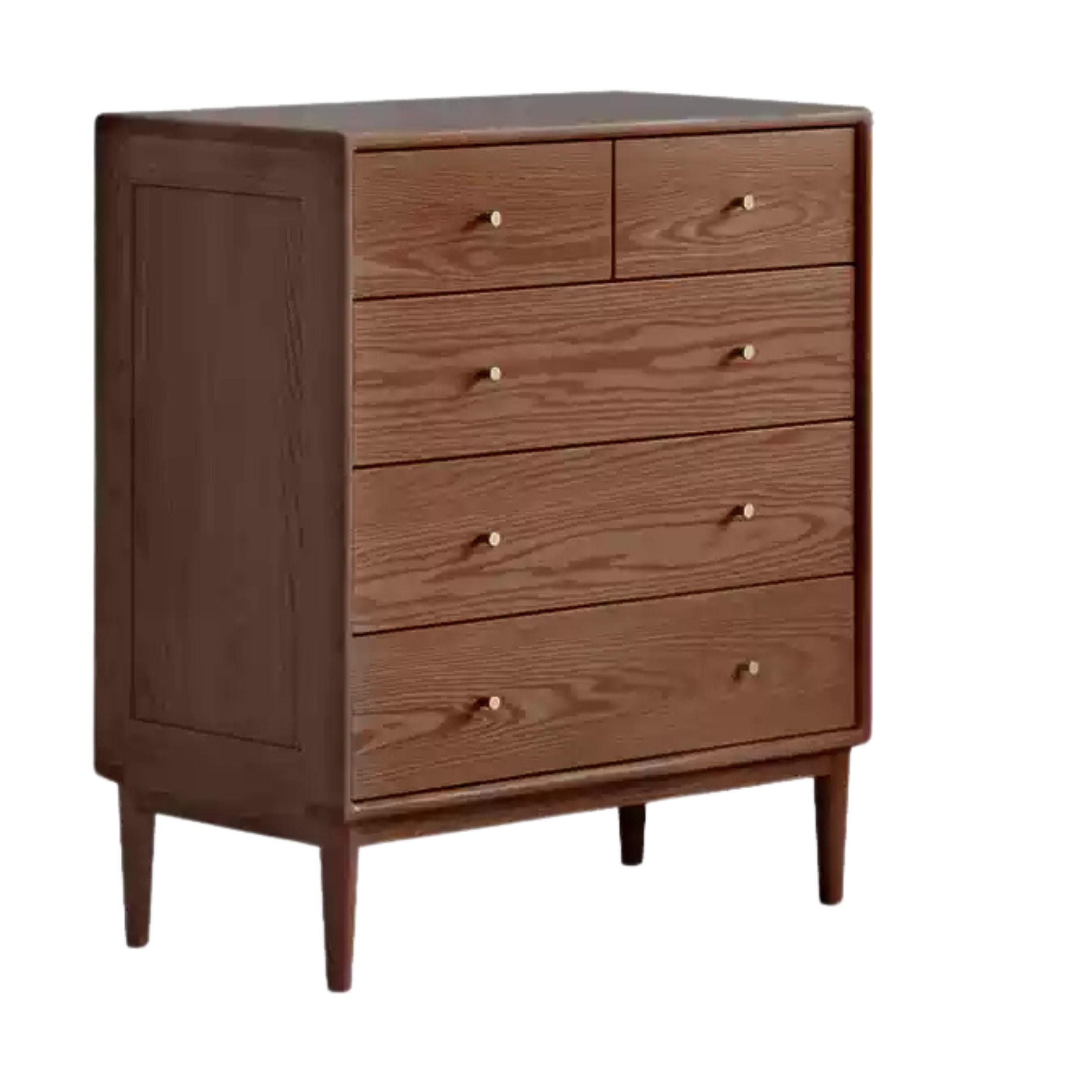 Oak Solid Wood Modern Chest of Drawers