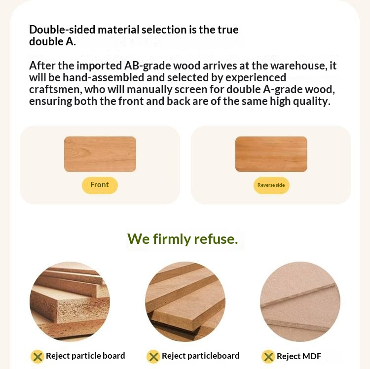 Rubberwood Solid Wood Children's Multifunctional Bunk Bed