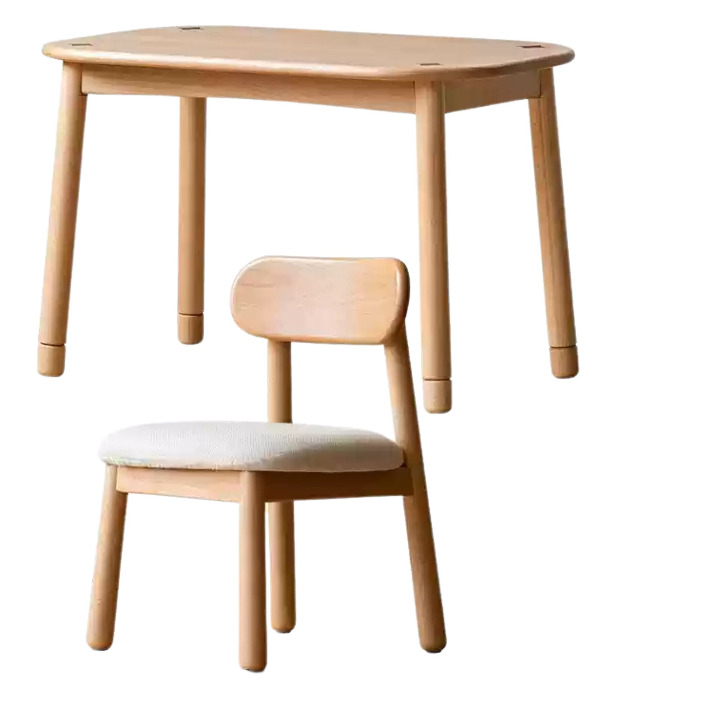 Beech Solid Wood Handmade Children's Table