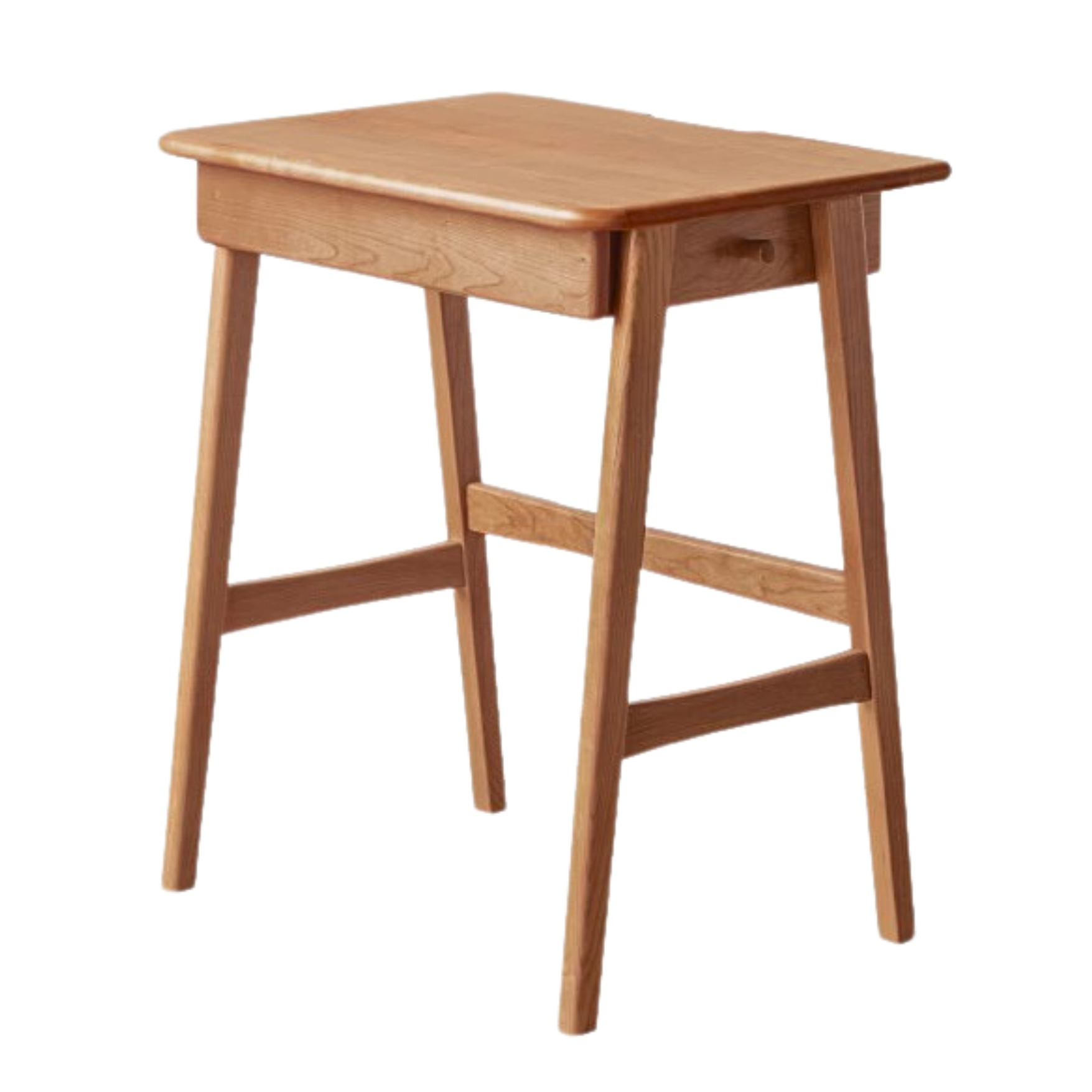 Cherry Solid Wood Desk With Drawers