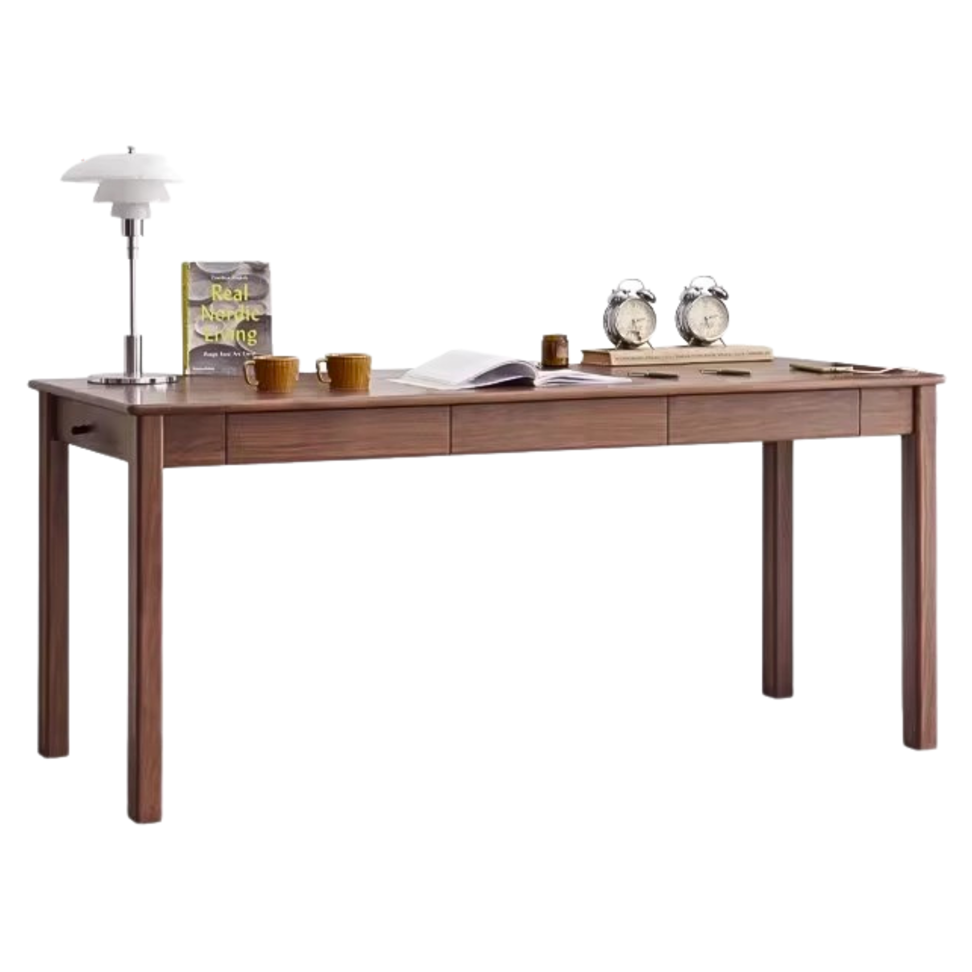 Black Walnut ,Oak, Ash, Sandalwood Solid Wood Office Desk