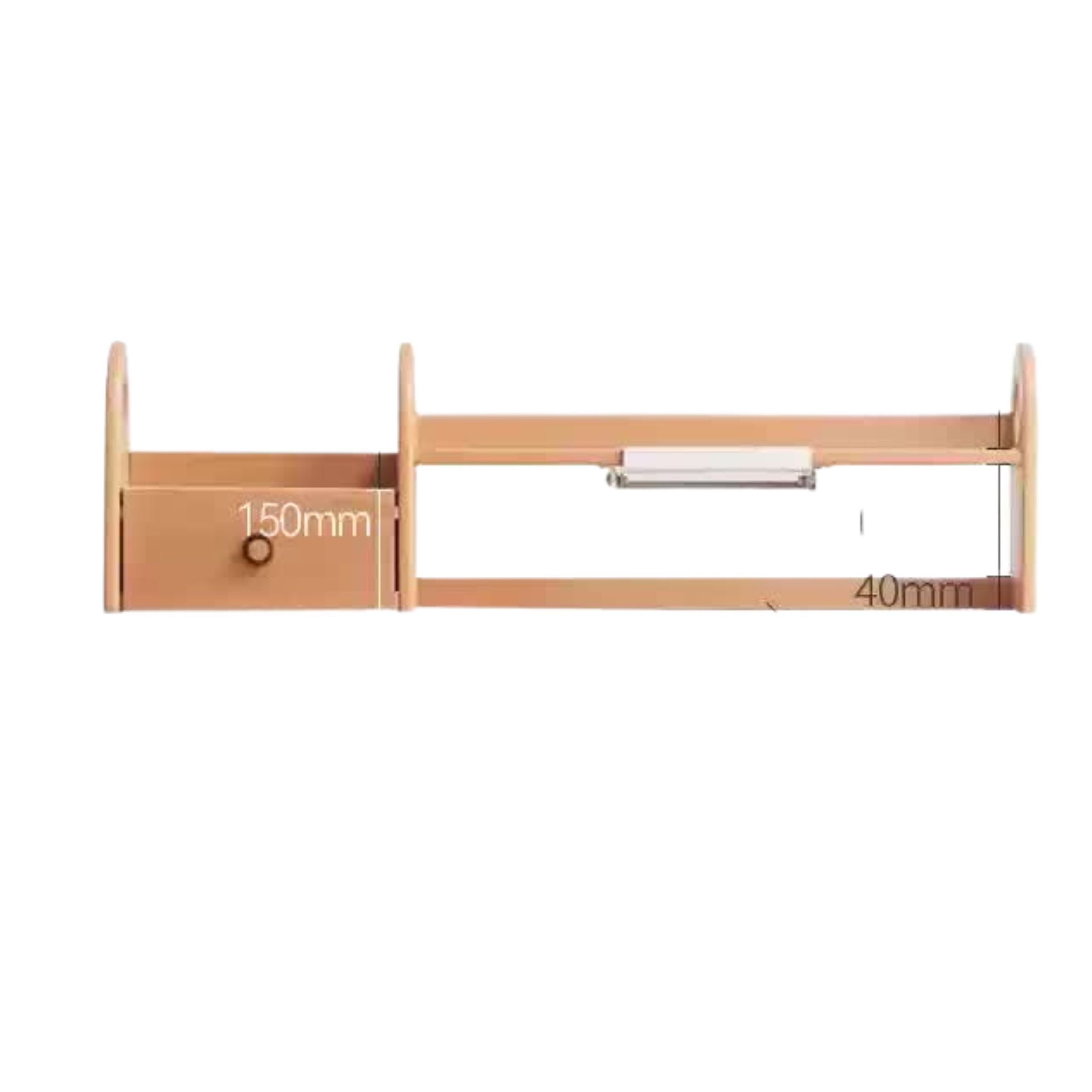 Beech Solid Wood Modern Bookshelf