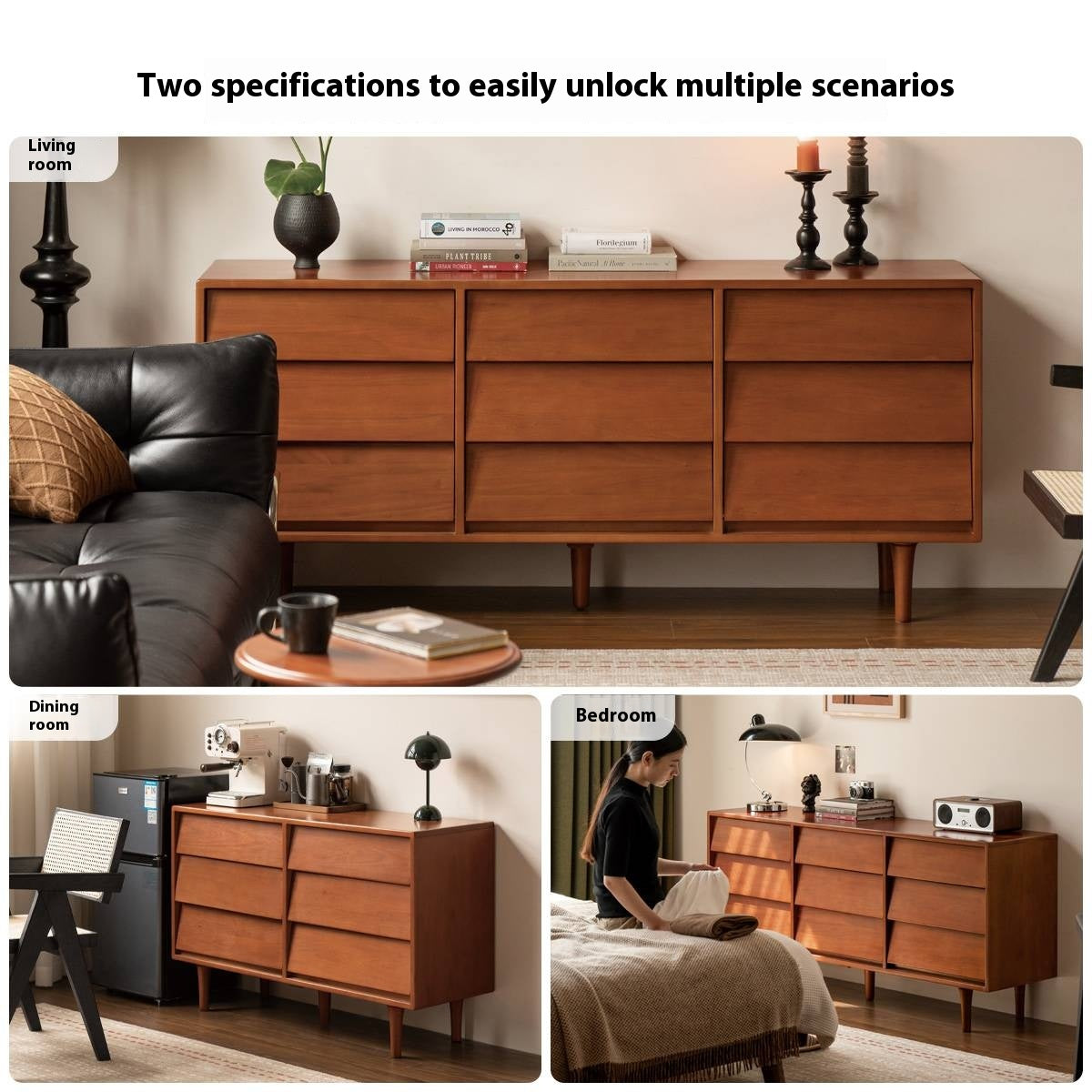 Tulipwood Solid Wood Middle Ancient Style Drawer