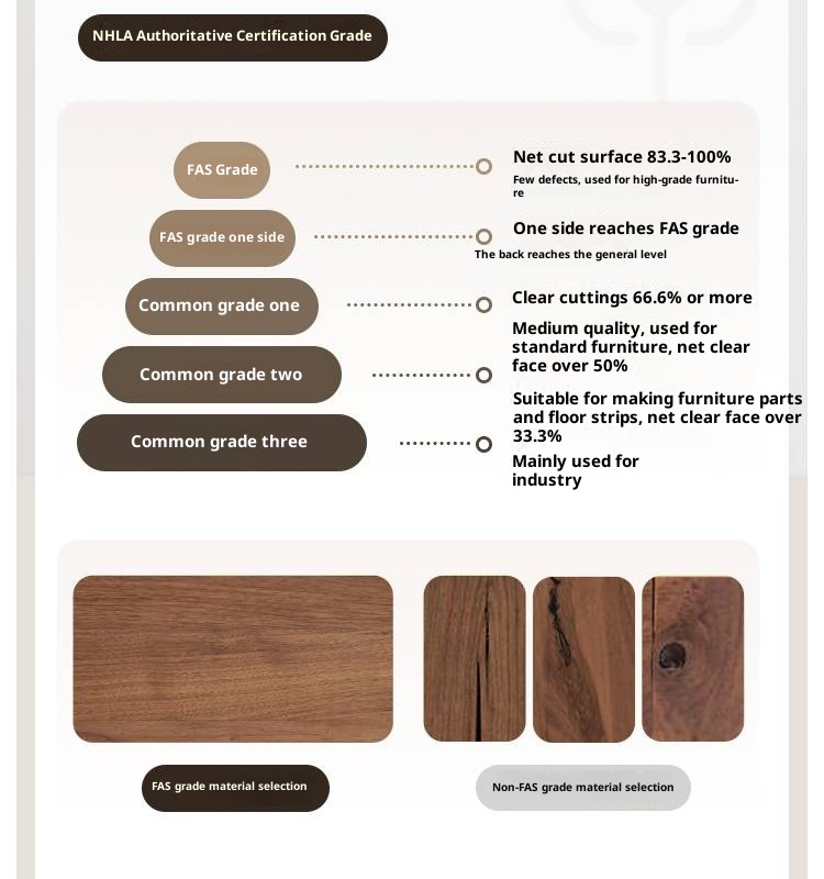 Black Walnut, Sandalwood,Oak Bed with High Headboard