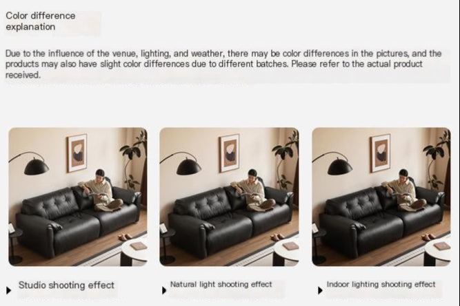 Ecological cloud leather Sofa Bed