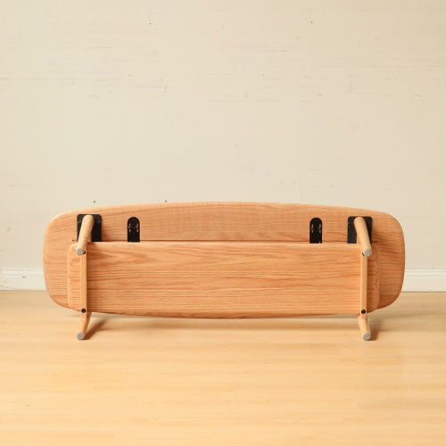Oak Solid Wood Modern Coffee Table