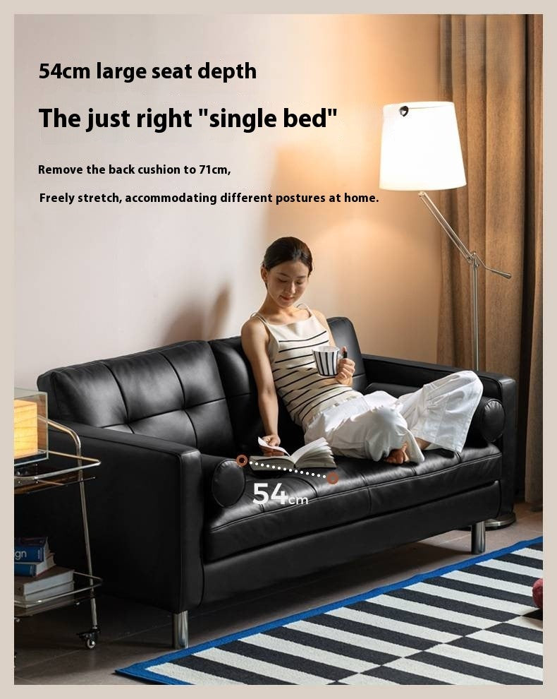 Genuine Leather Italian Luxury Sofa