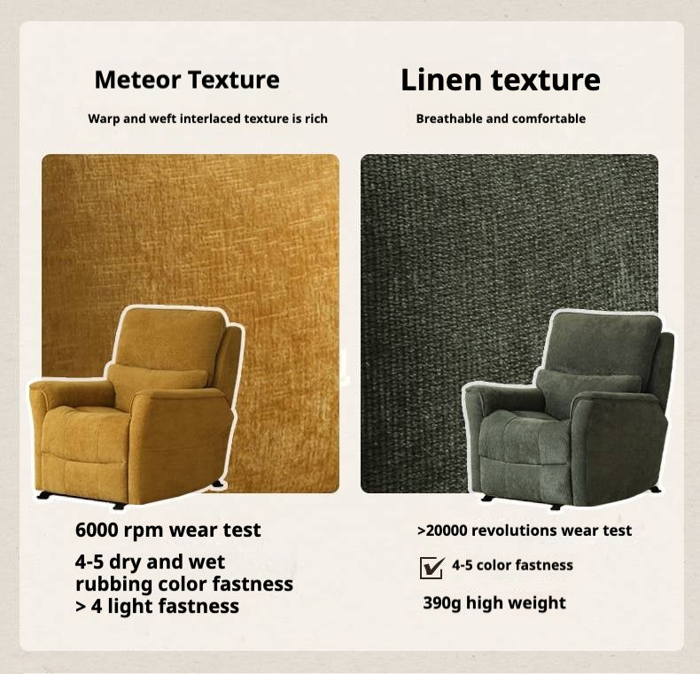 Leather Chair Electric Leisure Recliner.