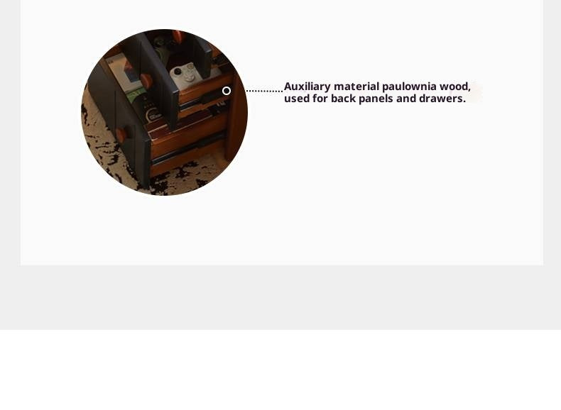 Poplar Solid Wood Desk Extendable Office Desk