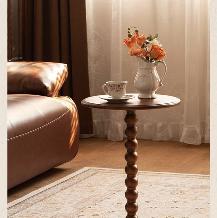 Black Walnut Solid Wood American Retro Style Side Table