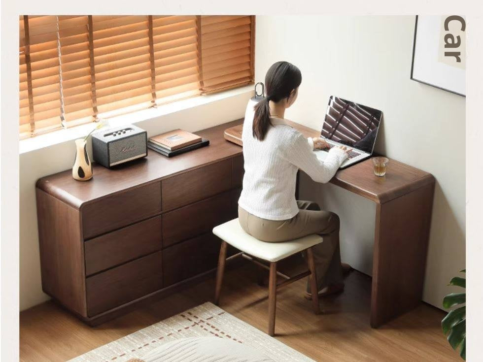 Sandalwood Solid Wood Modern Dressing Table