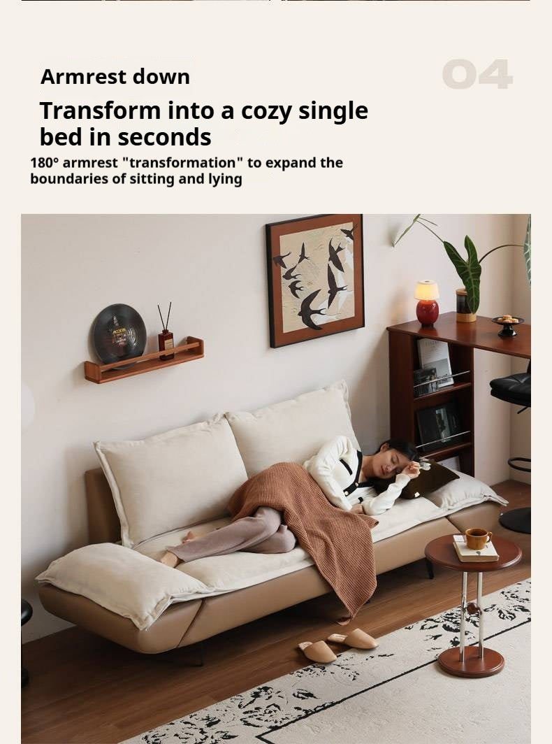 Technology Cloth folding Down Sofa,