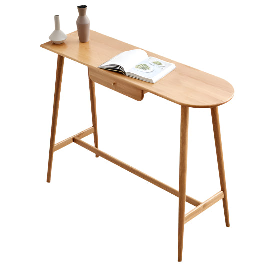 Oak, Cherry Solid Wood Bar Table
