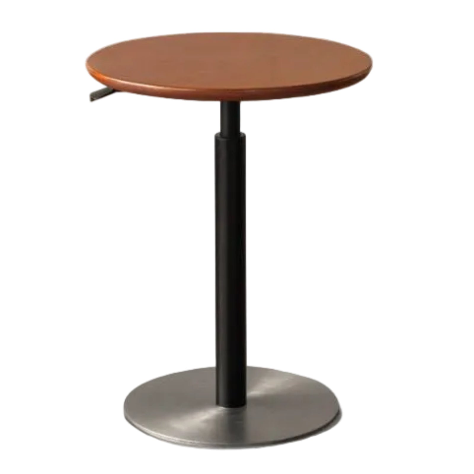 Poplar Solid Wood Vintage Style Adjustable Side Table