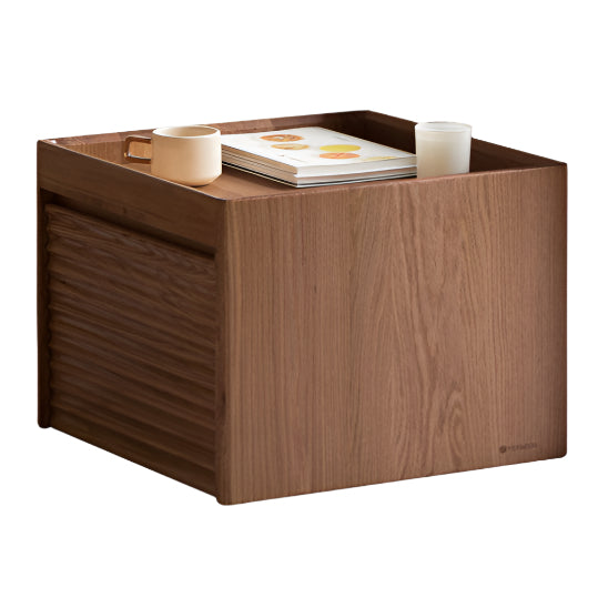Oak Solid Wood Modern Style Rock Plate Tea Table image 13