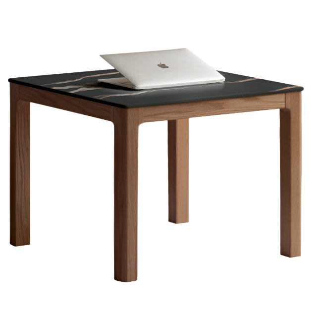 Oak Solid Wood Modern Style Rock Plate Tea Table image 15