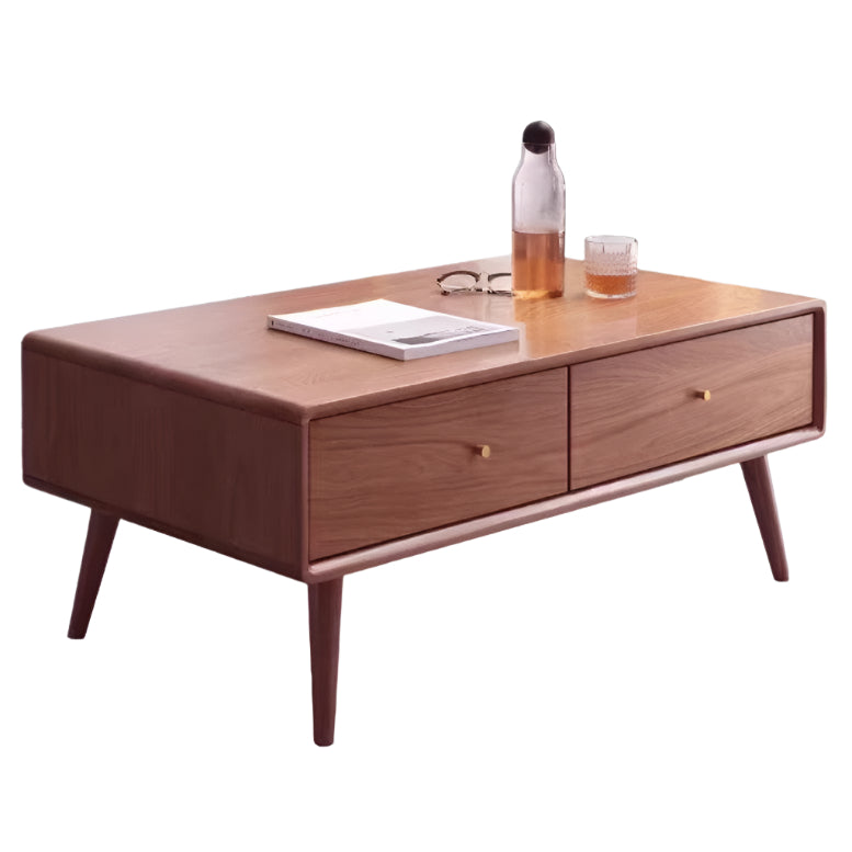 Oak Solid Wood Nordic Modern Style Coffee Table image 7