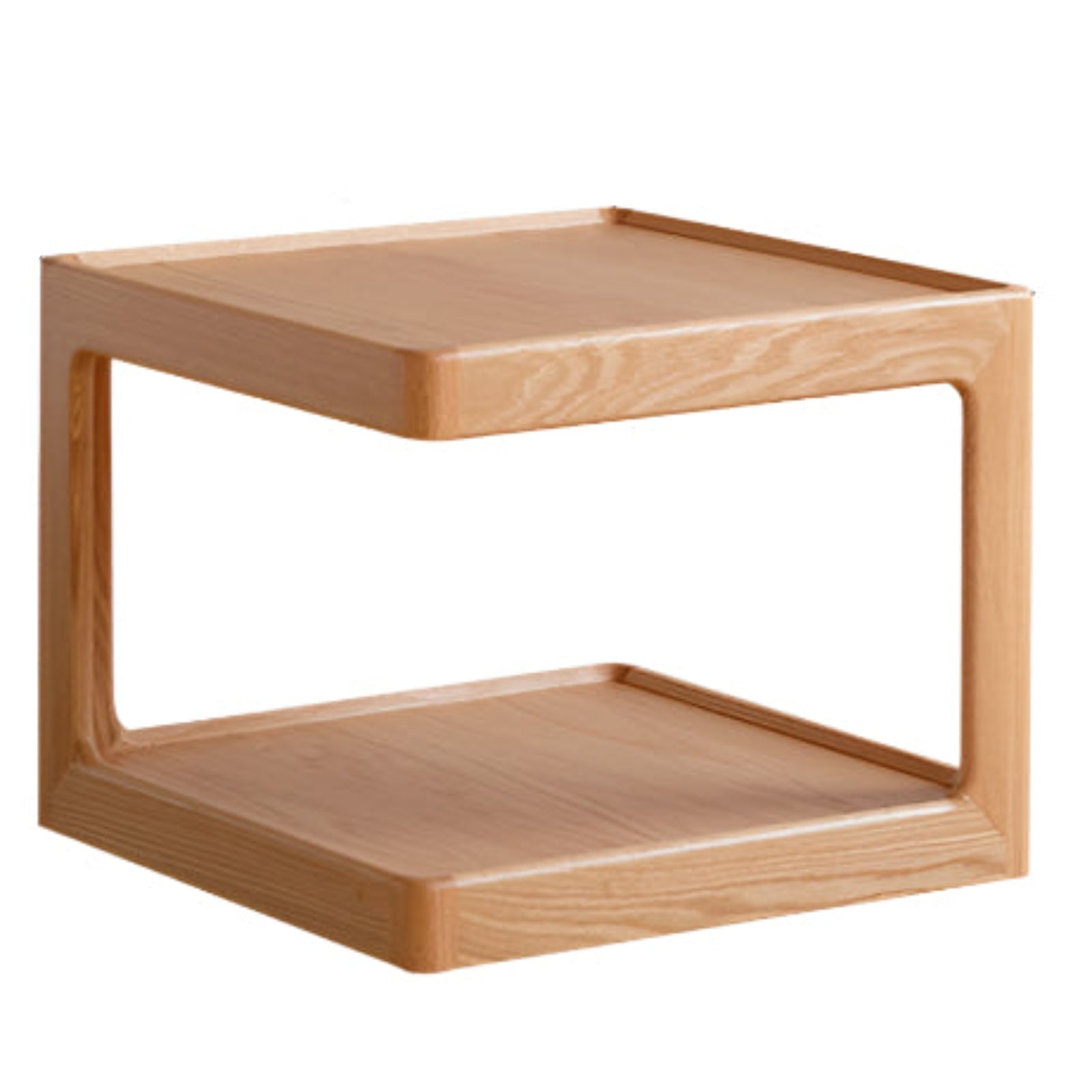 Oak Solid Wood Square Coffee Table Module Combination image 6