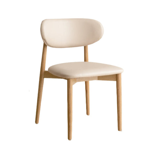 Set 4 pcs Ash, Oak Solid Wood Modern Soft Dining Chair