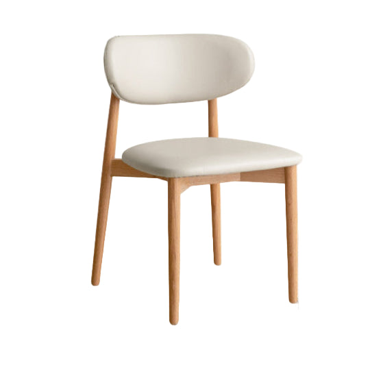 Set 4 pcs Ash, Oak Solid Wood Modern Soft Dining Chair