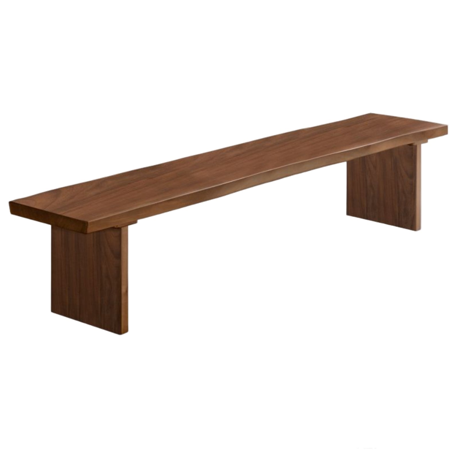 Black Walnut,Ash, South American Walnut Solid Wood Wabi Sabi Bench