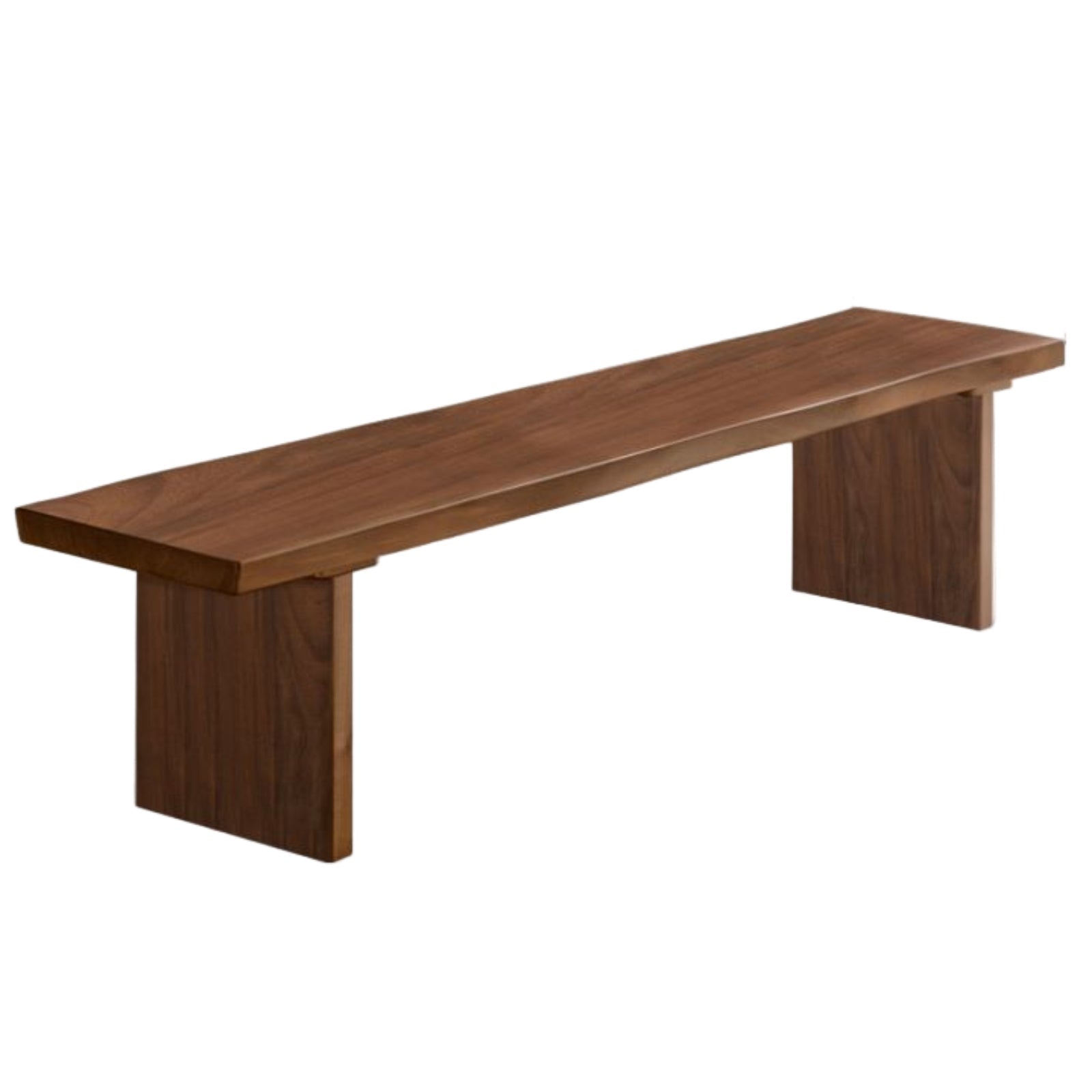Black Walnut,Ash, South American Walnut Solid Wood Wabi Sabi Bench