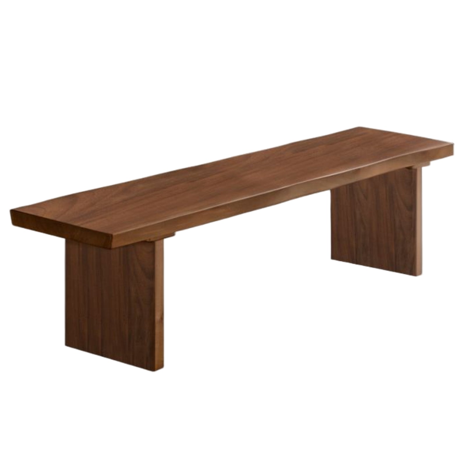 Black Walnut,Ash, South American Walnut Solid Wood Wabi Sabi Bench
