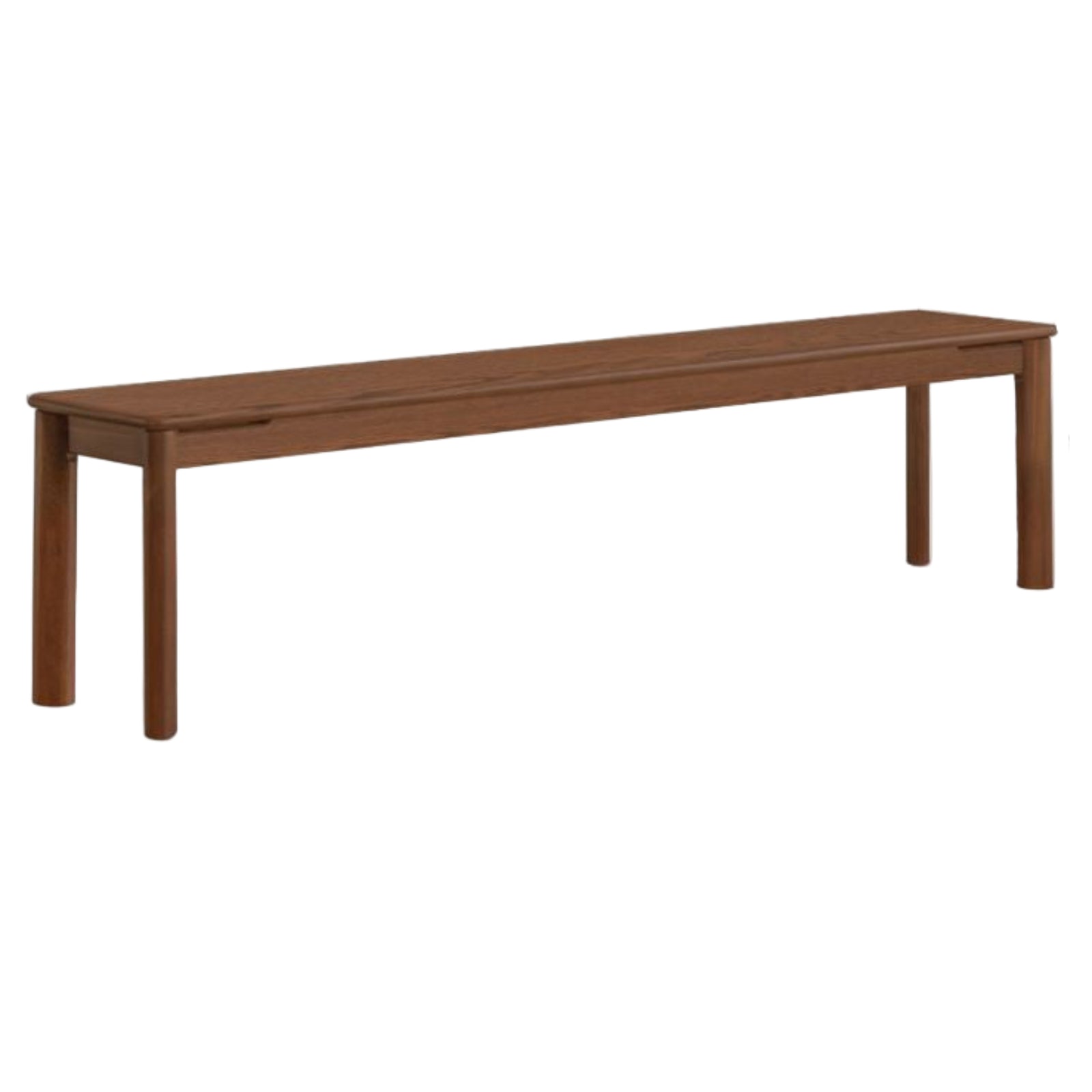 Black Walnut, Oak, Ash Solid Wood Long Bench