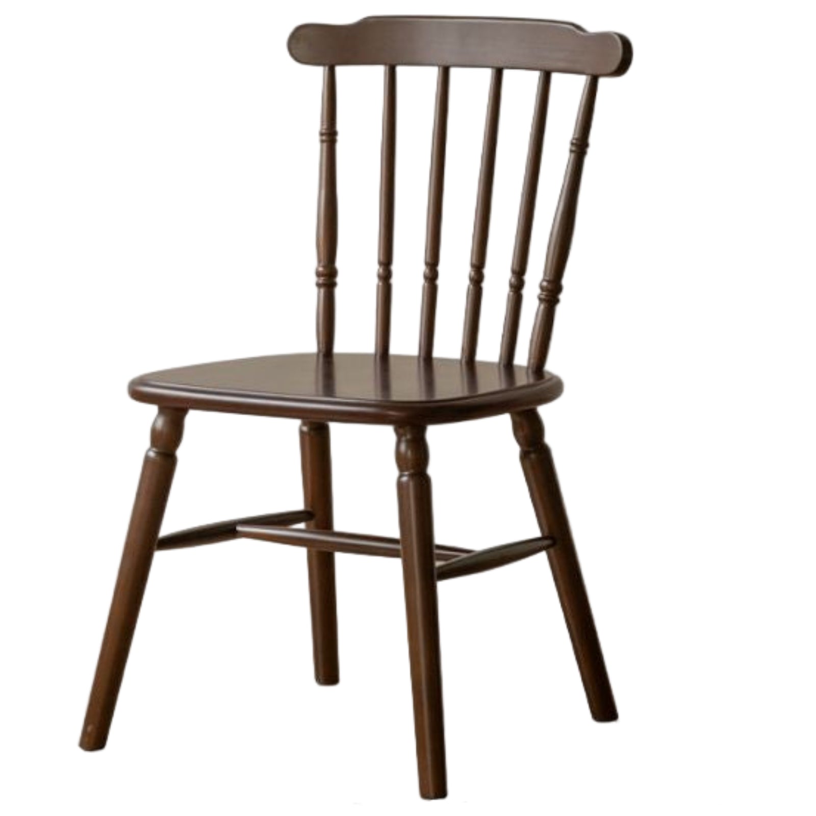 Set 4 pcs Beech, Black Walnut Solid Wood Dining Chair