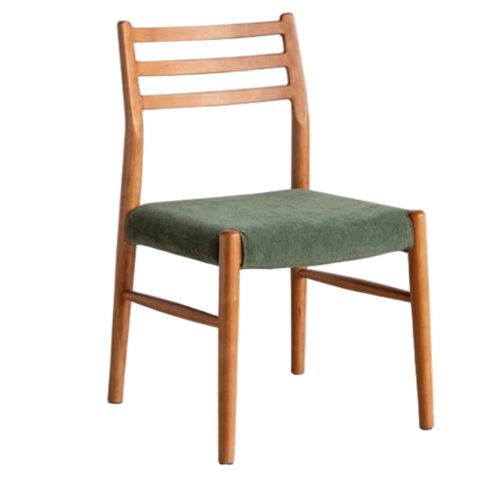 Set 4 pcs Cherry, Ash Solid Wood Artistic Retro Style Dining Chair