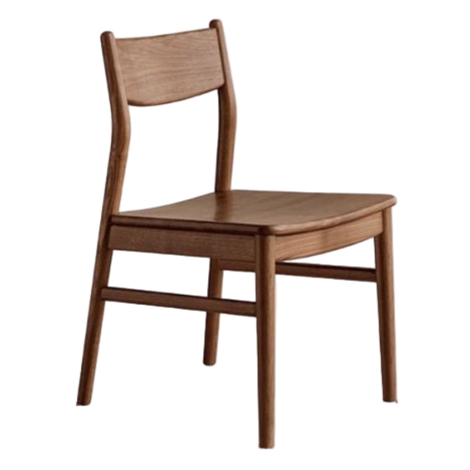 Set 4 Pcs Black, Walnut, Ash, Oak, Beech, Sandalwood Solid Wood Dining Chair