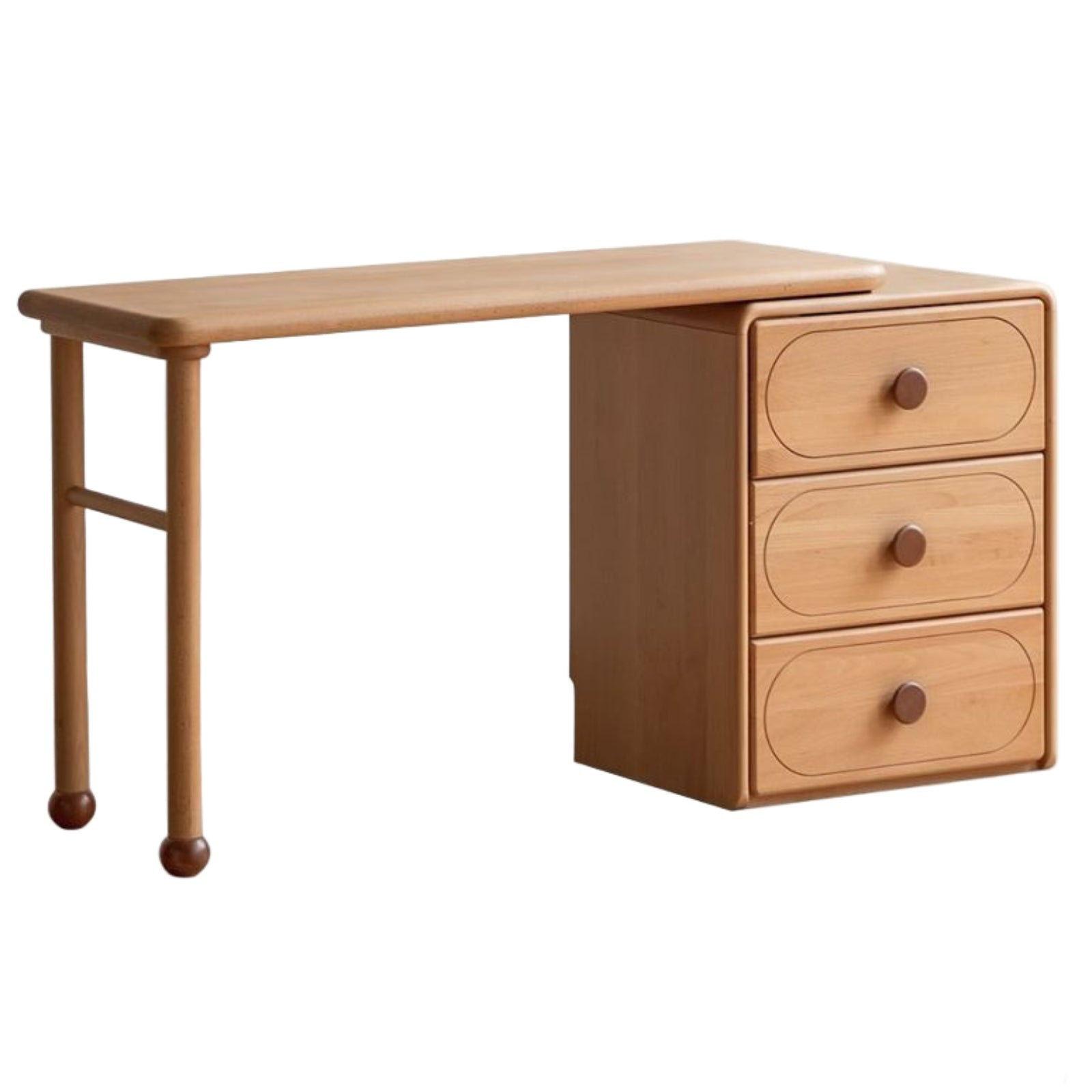 Beech Solid Wood Сhildren's Double Desk