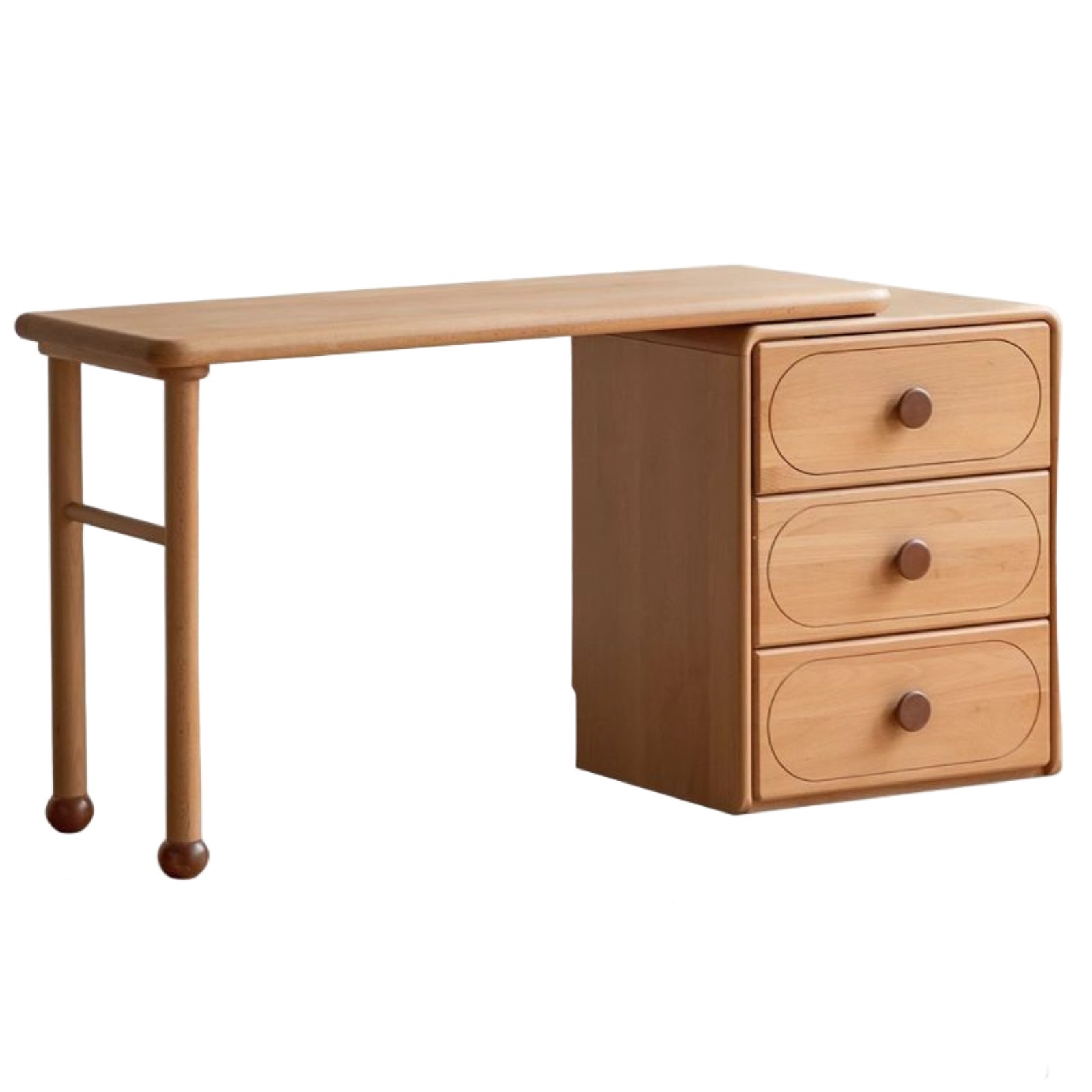 Beech Solid Wood Сhildren's Double Desk