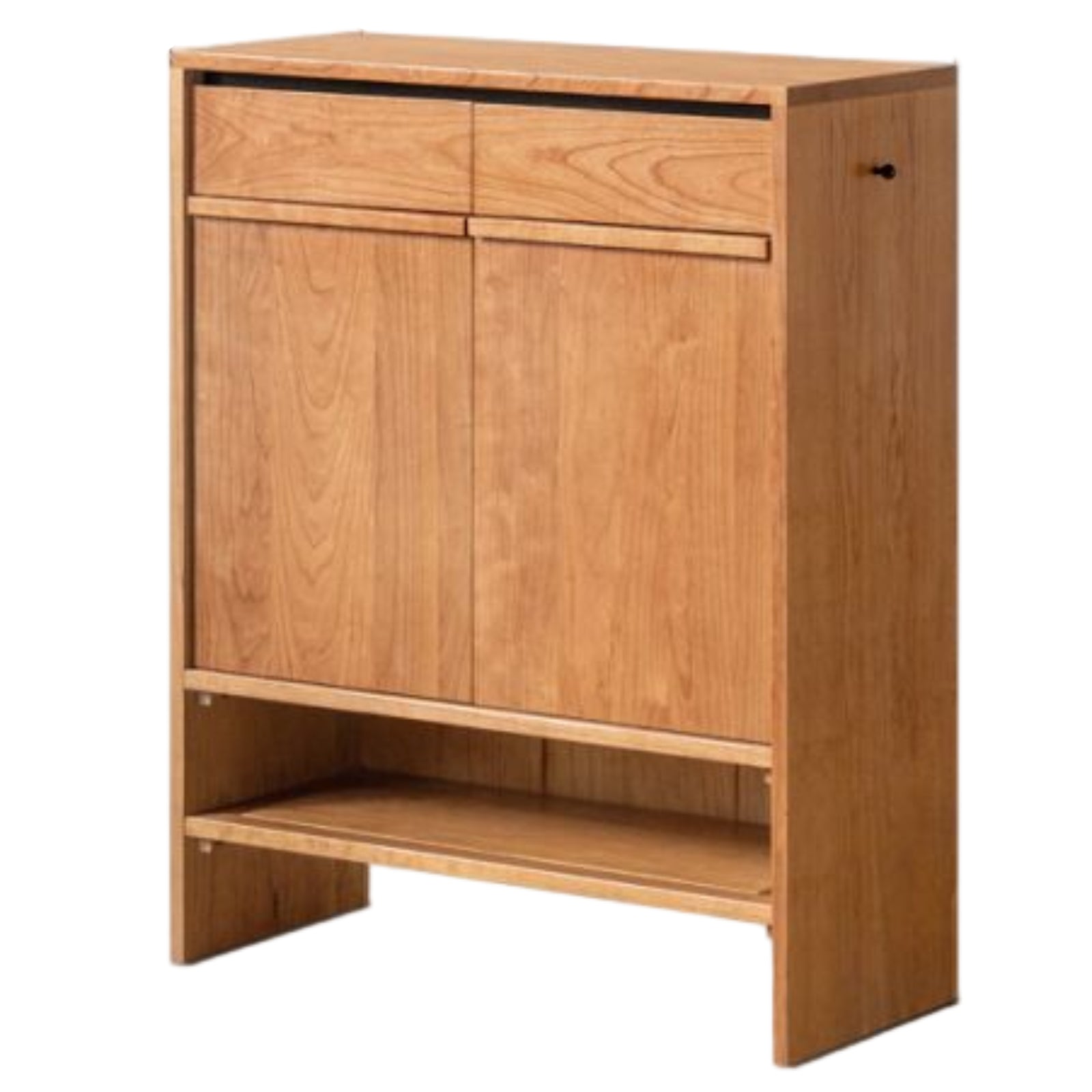Cherry Solid Wood Modern Shoe Cabinet