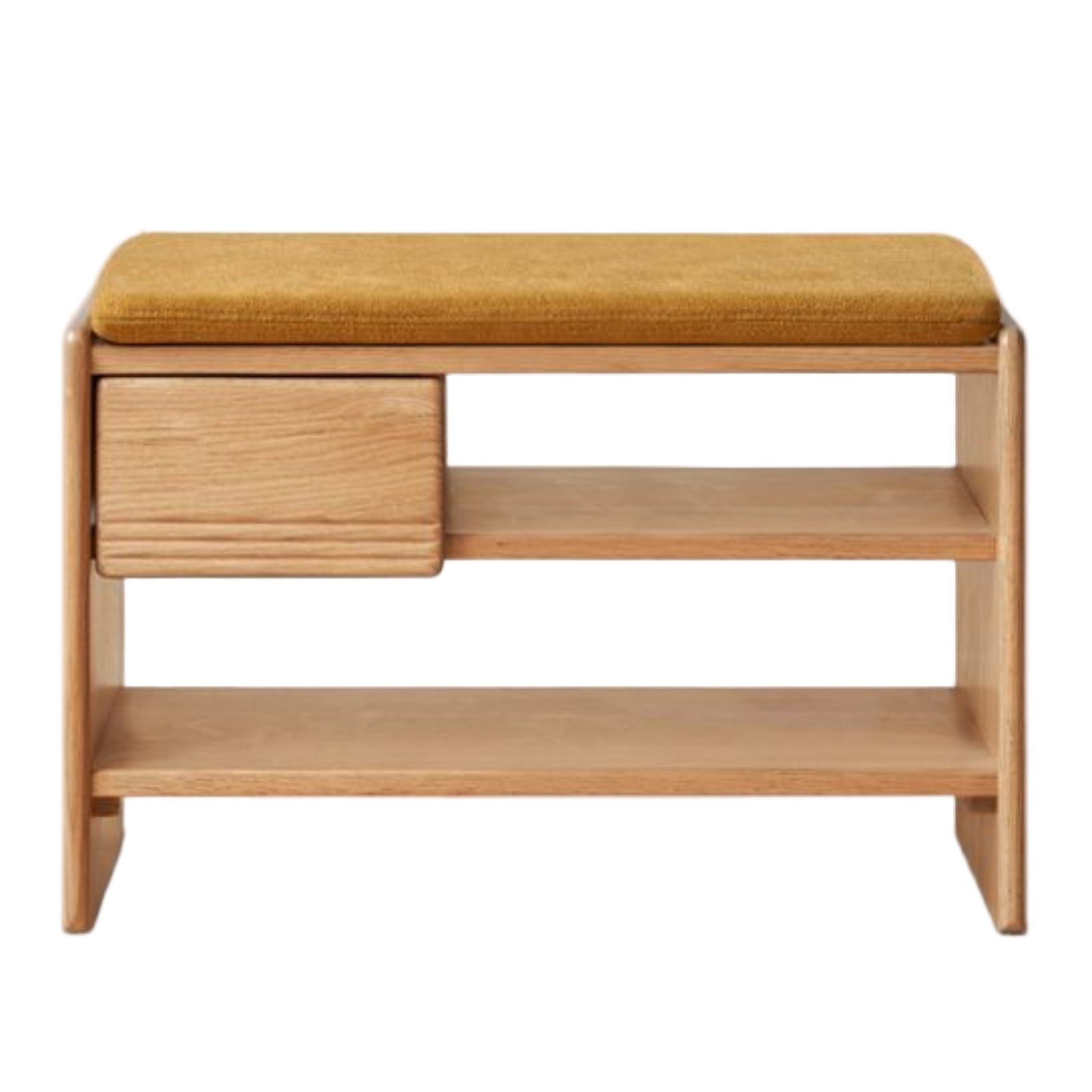 Oak Solid Wood Shoe Changing Stool