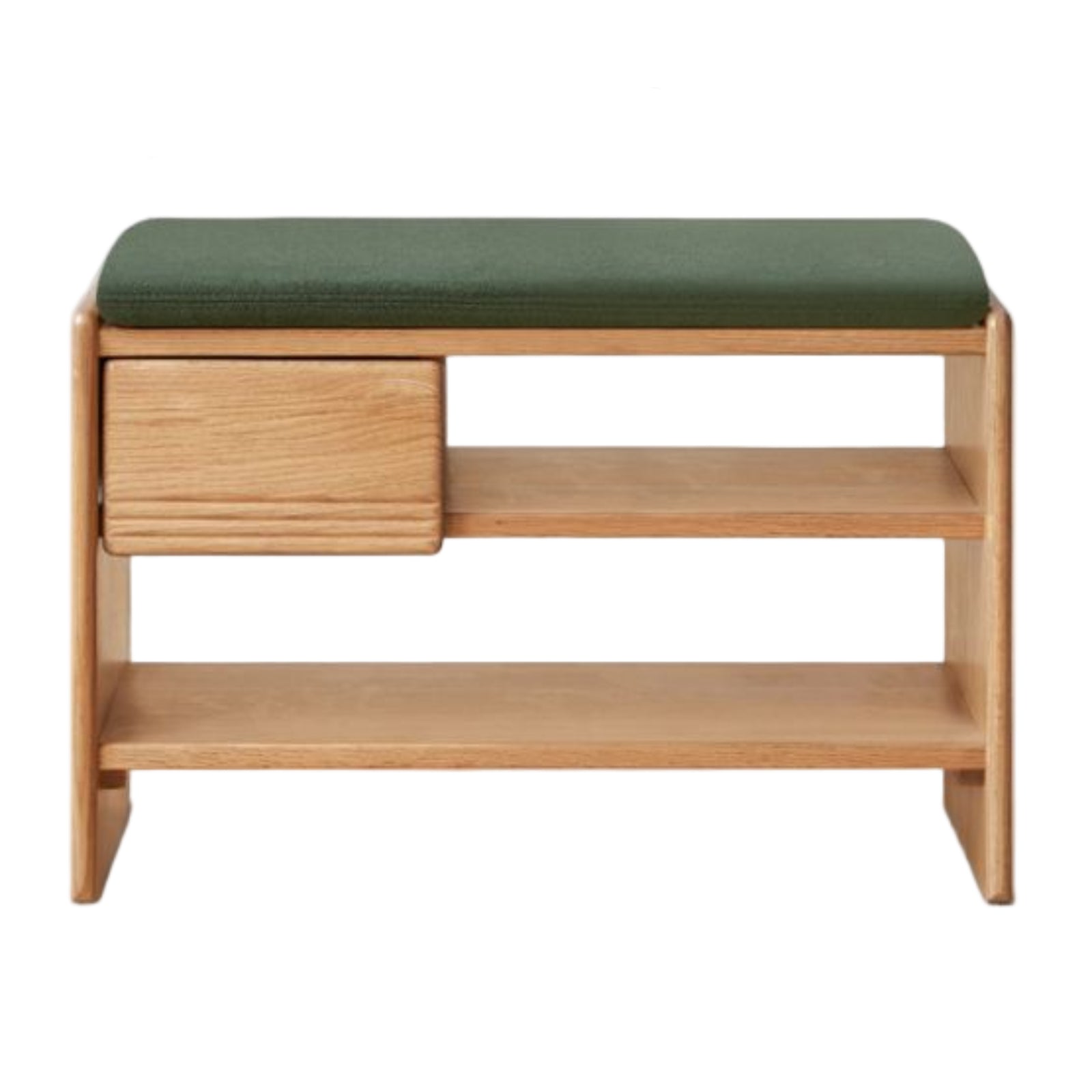 Oak Solid Wood Shoe Changing Stool