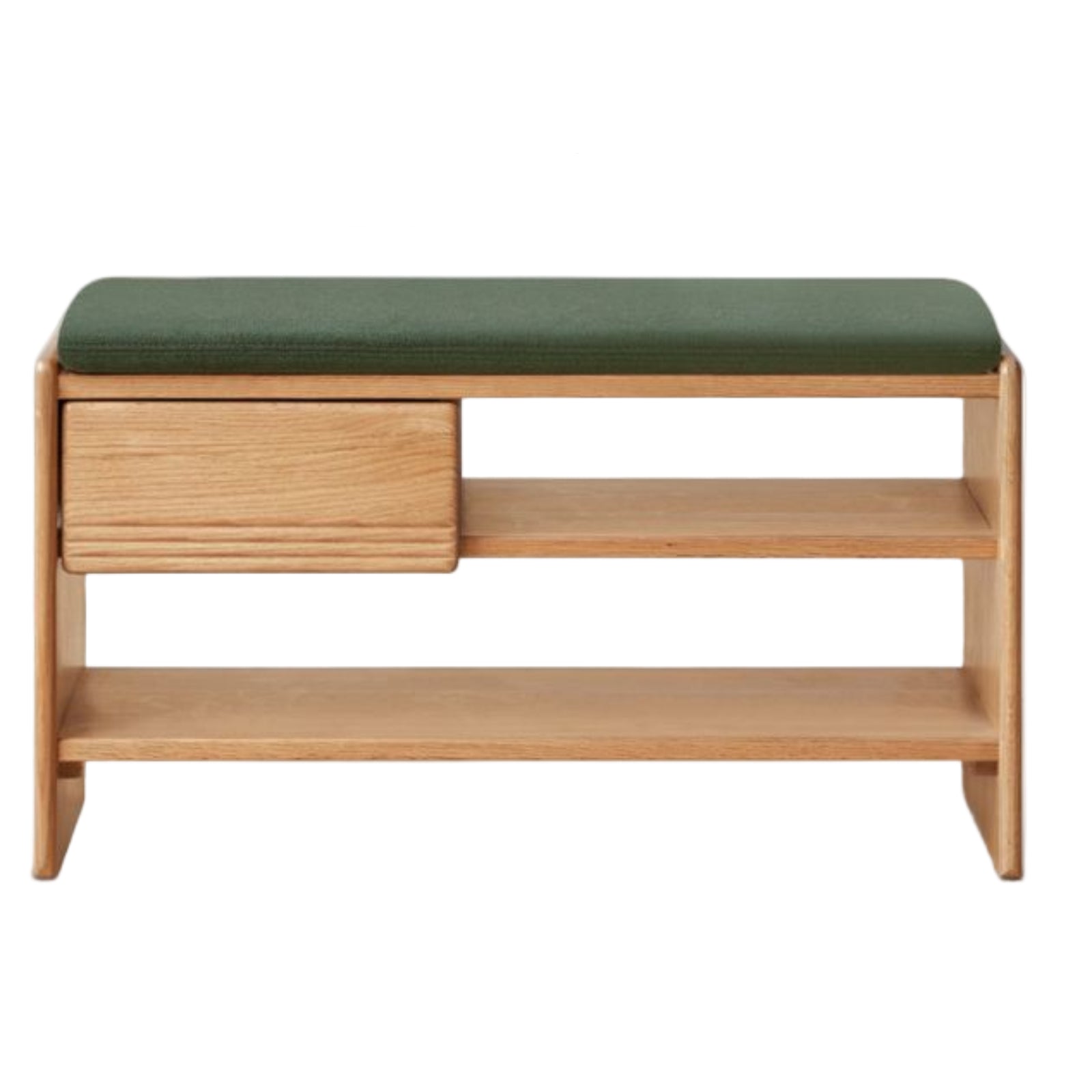 Oak Solid Wood Shoe Changing Stool