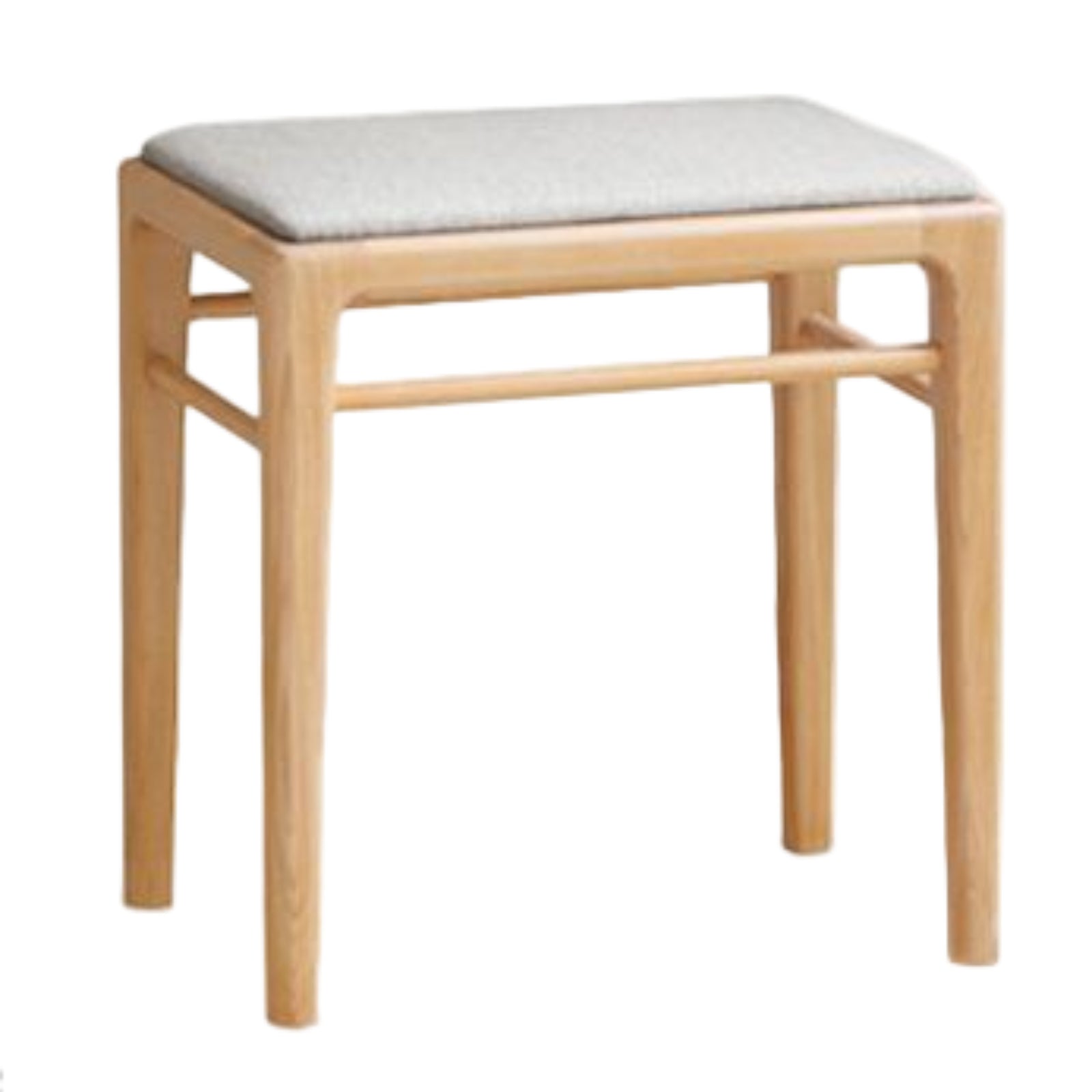 Ash Solid Wood Light Luxury Modern Makeup Stool
