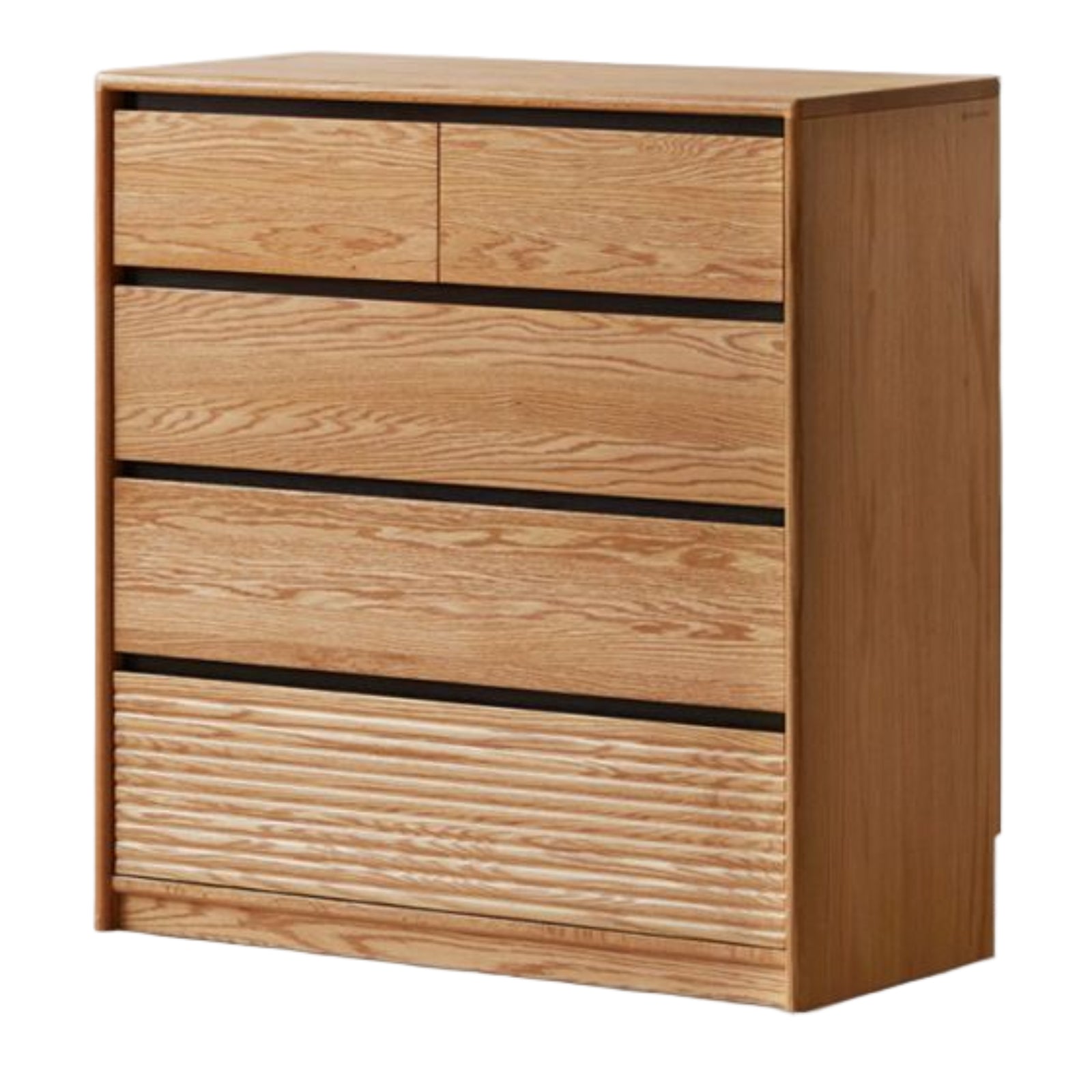 Oak Solid Wood Modern Minimalist Chest of Drawers