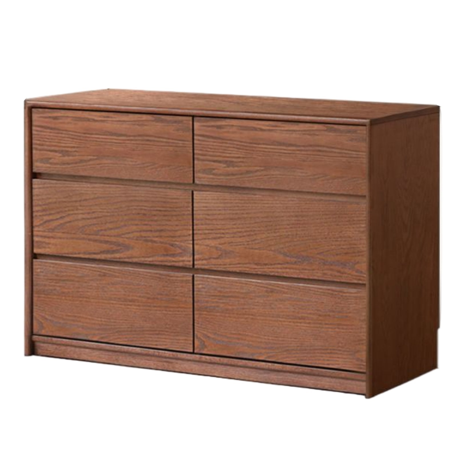 Oak Solid Wood Modern Drawer Cabinet