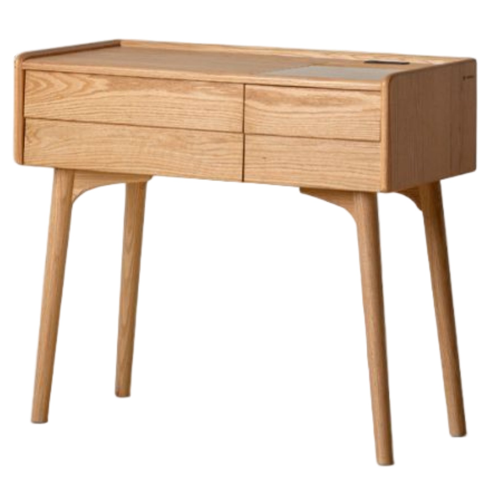 Oak Solid Wood Modern Minimalist Multifunctional Dressing Table