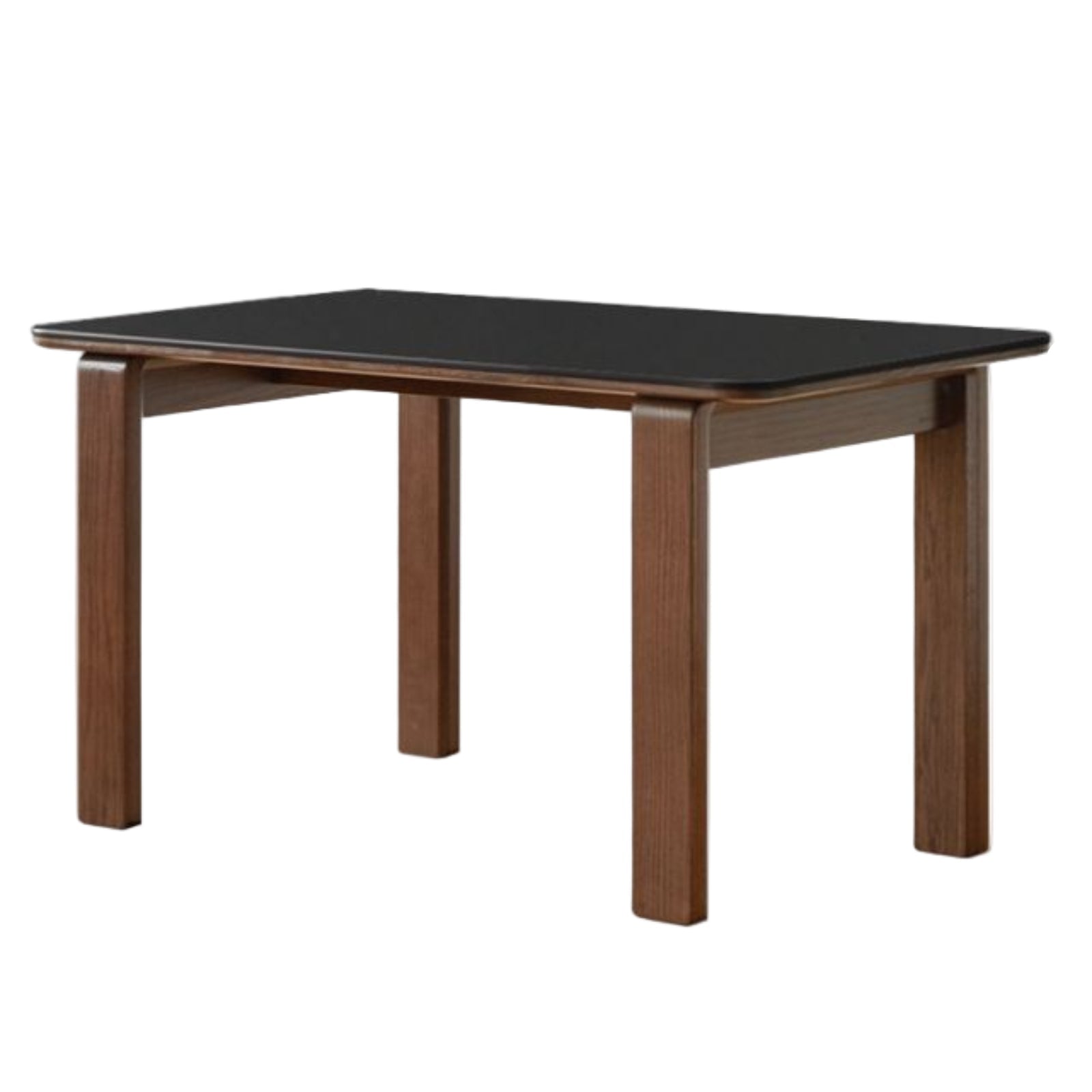 Oak Solid Wood Restaurant Light Luxury Style Rock Slab Long Table