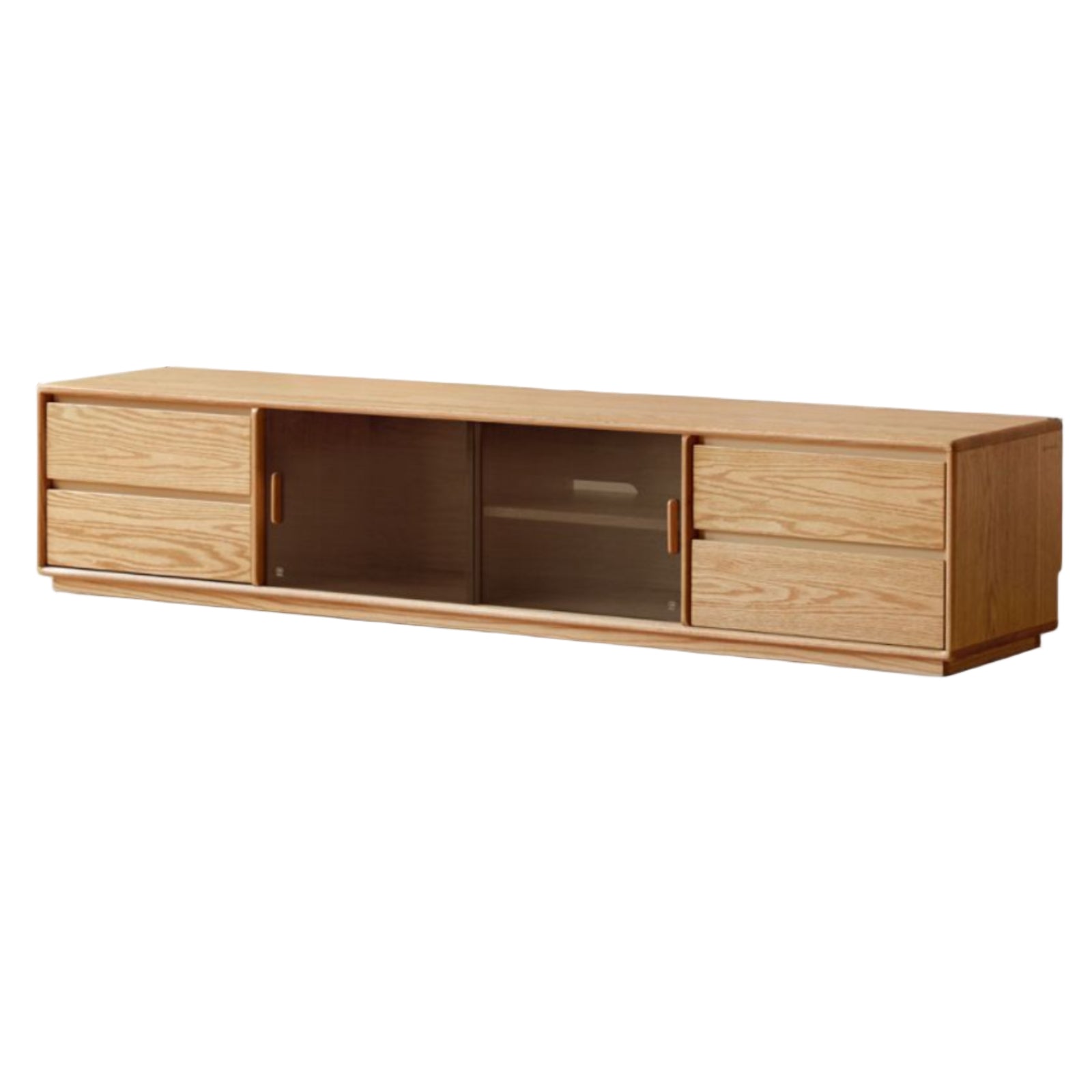 Oak Solid Wood Original Wood Style TV Cabinet