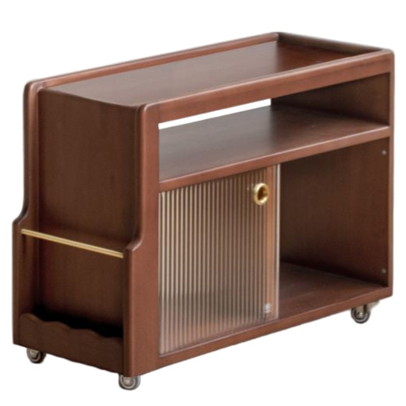 Oak, Poplar, Black Walnut Solid Wood Ancient Style Side Table