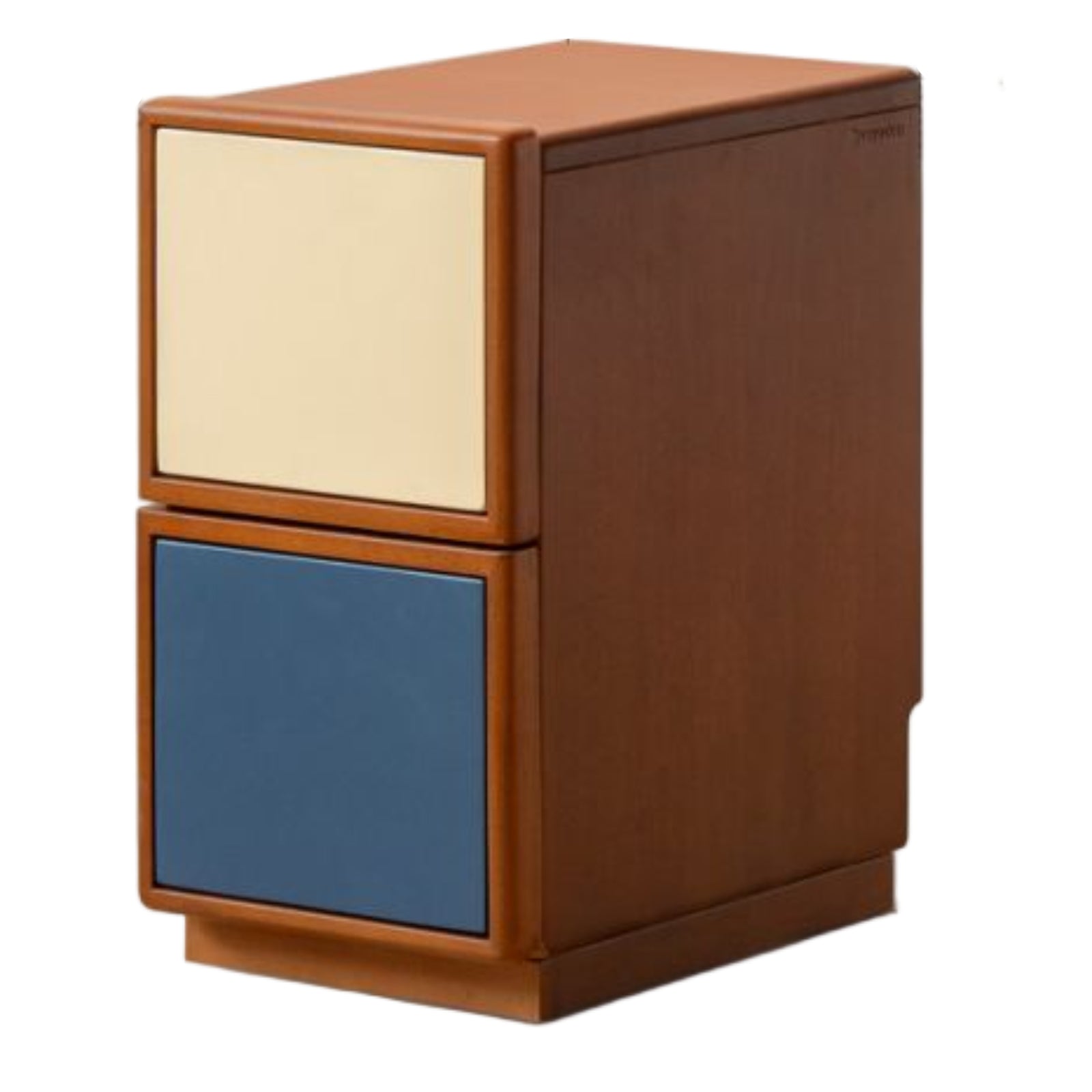 Poplar Solid Wood Bauhaus Style Nightstand