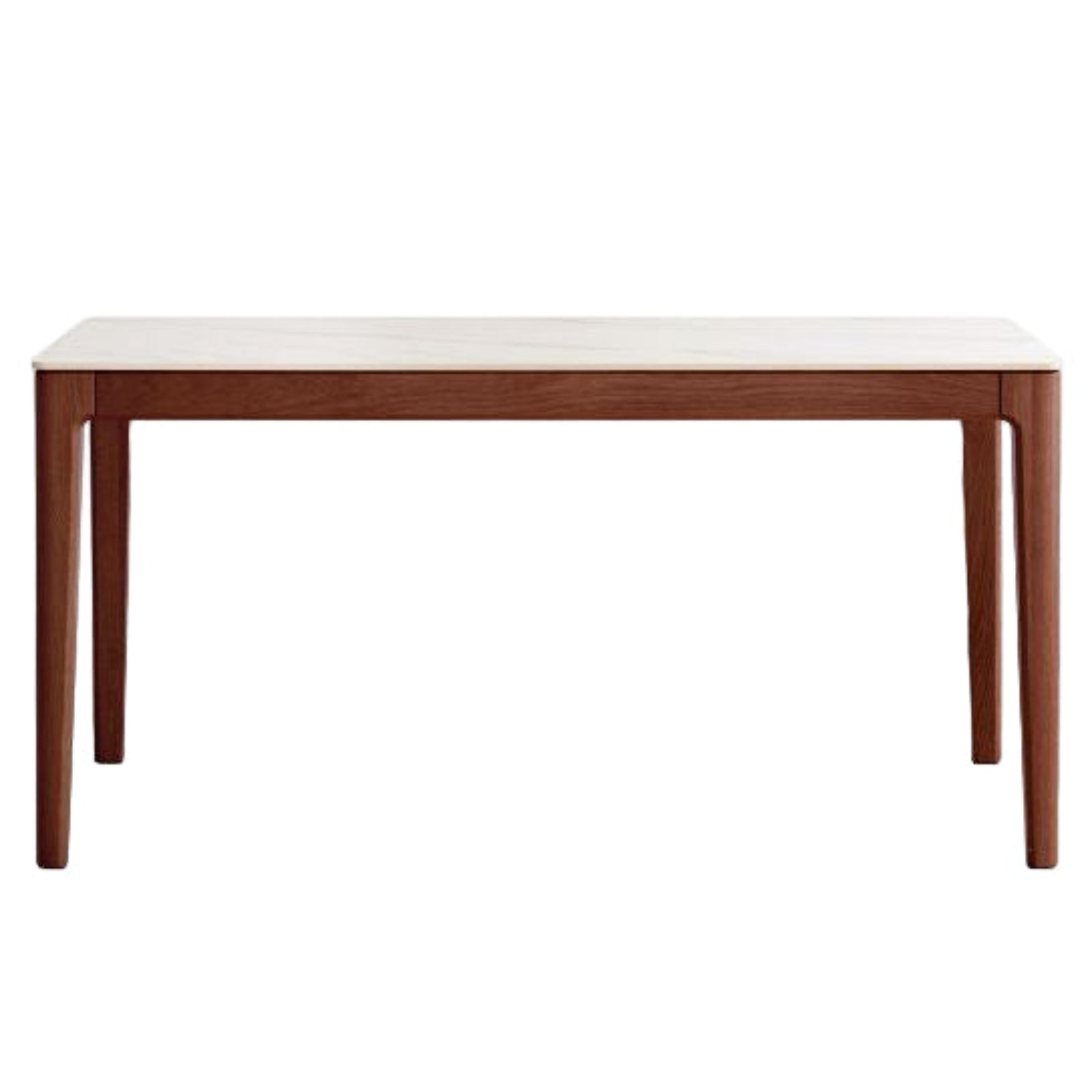 Oak Solid Wood Modern Minimalist Rock Plate Dining Table